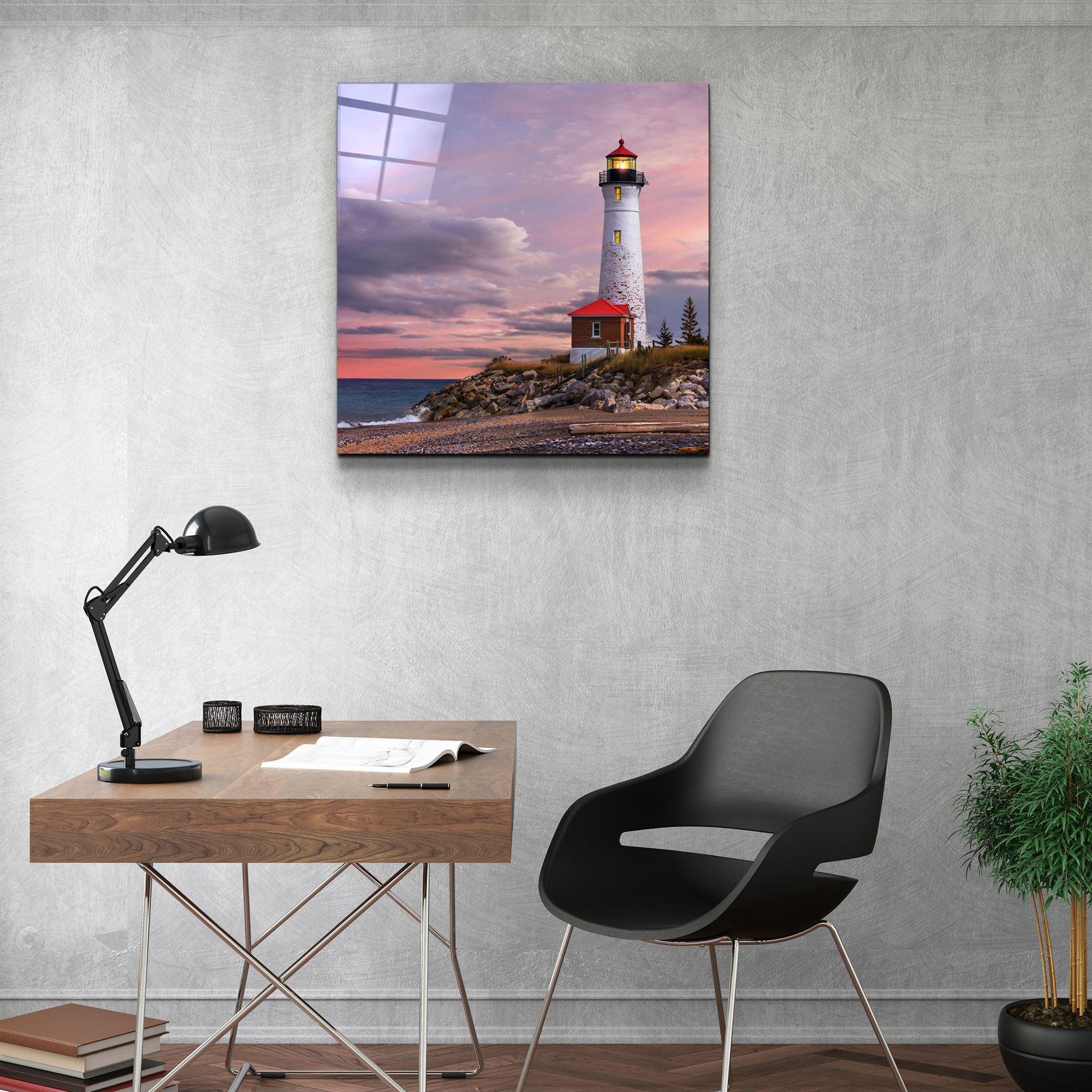 ・"Lighthouse"・Glass Wall Art - ArtDesigna Glass Printing Wall Art