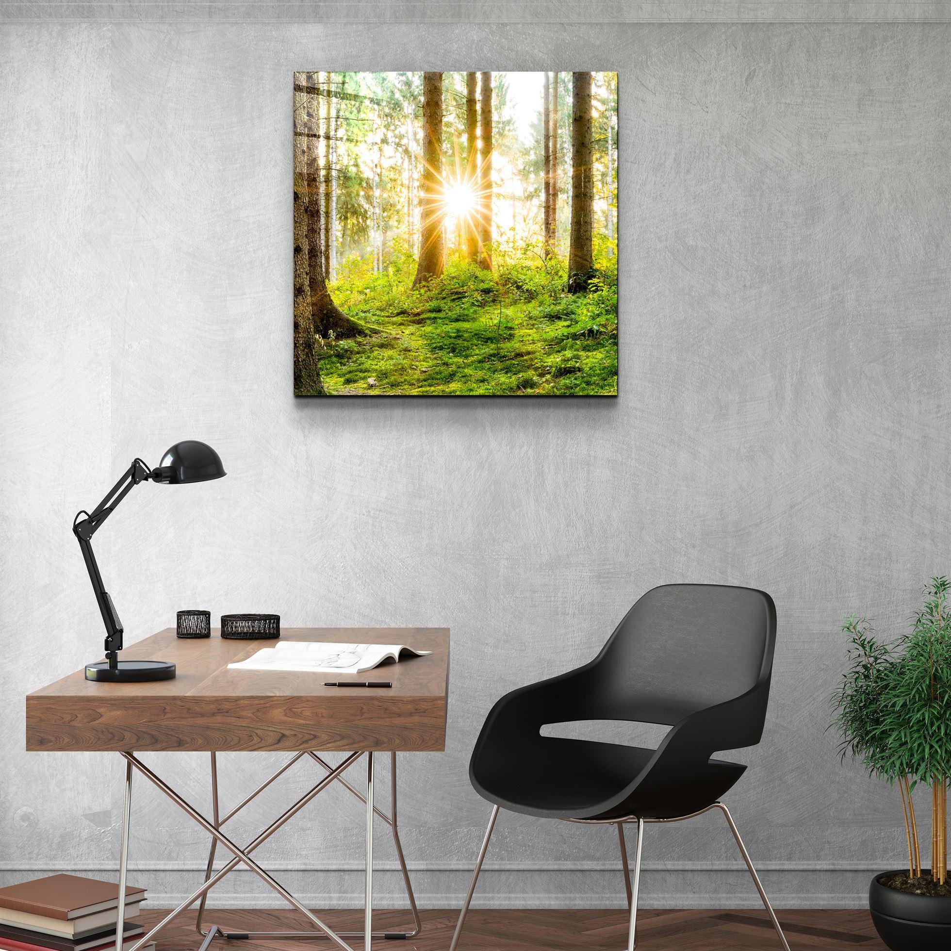 ・"Forest"・Glass Wall Art - ArtDesigna Glass Printing Wall Art