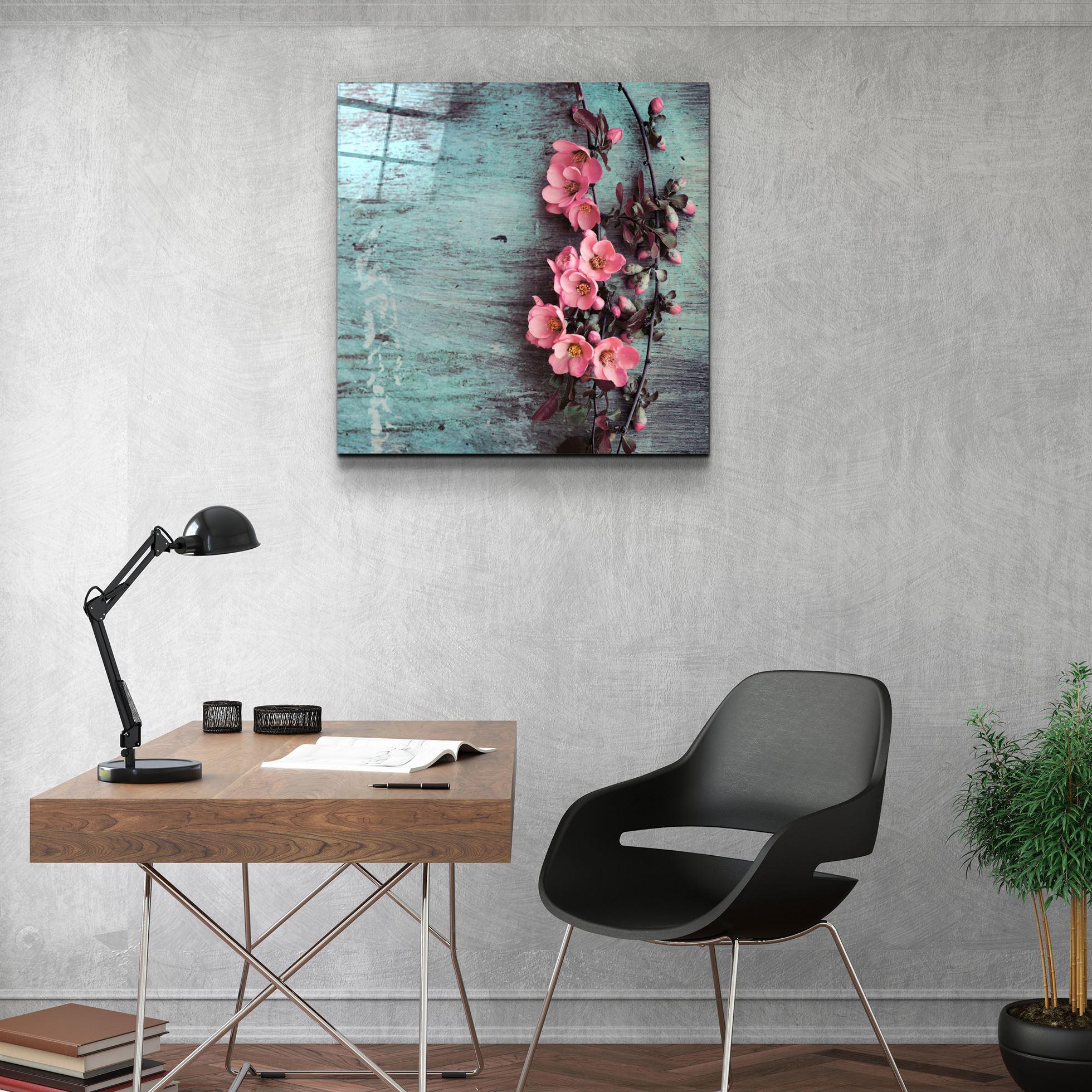 ・"Flower"・Glass Wall Art - ArtDesigna Glass Printing Wall Art