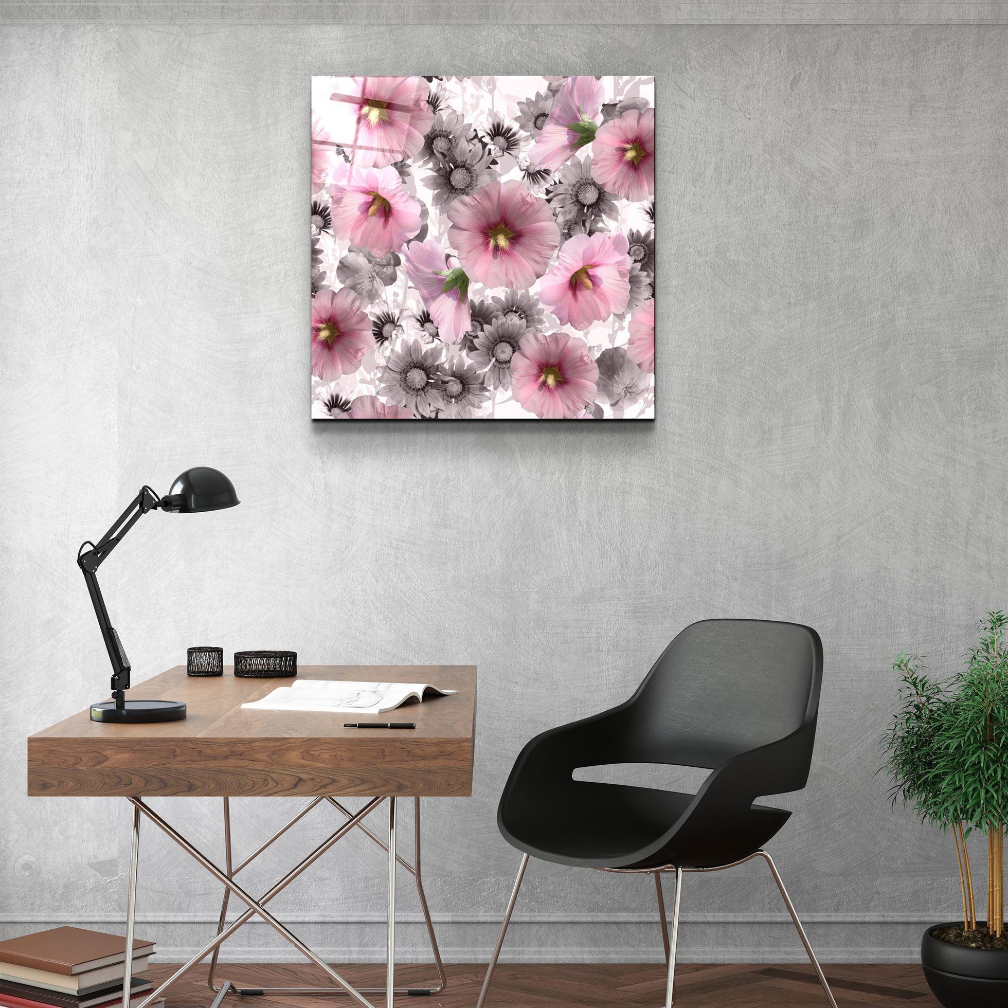 ・"Flower"・Glass Wall Art - ArtDesigna Glass Printing Wall Art