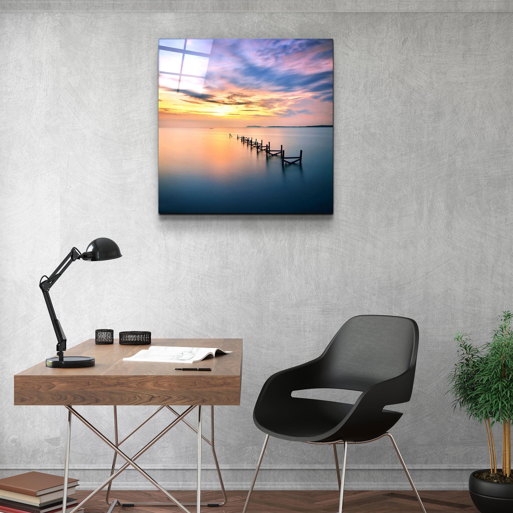 ・"Sunset"・Glass Wall Art - ArtDesigna Glass Printing Wall Art