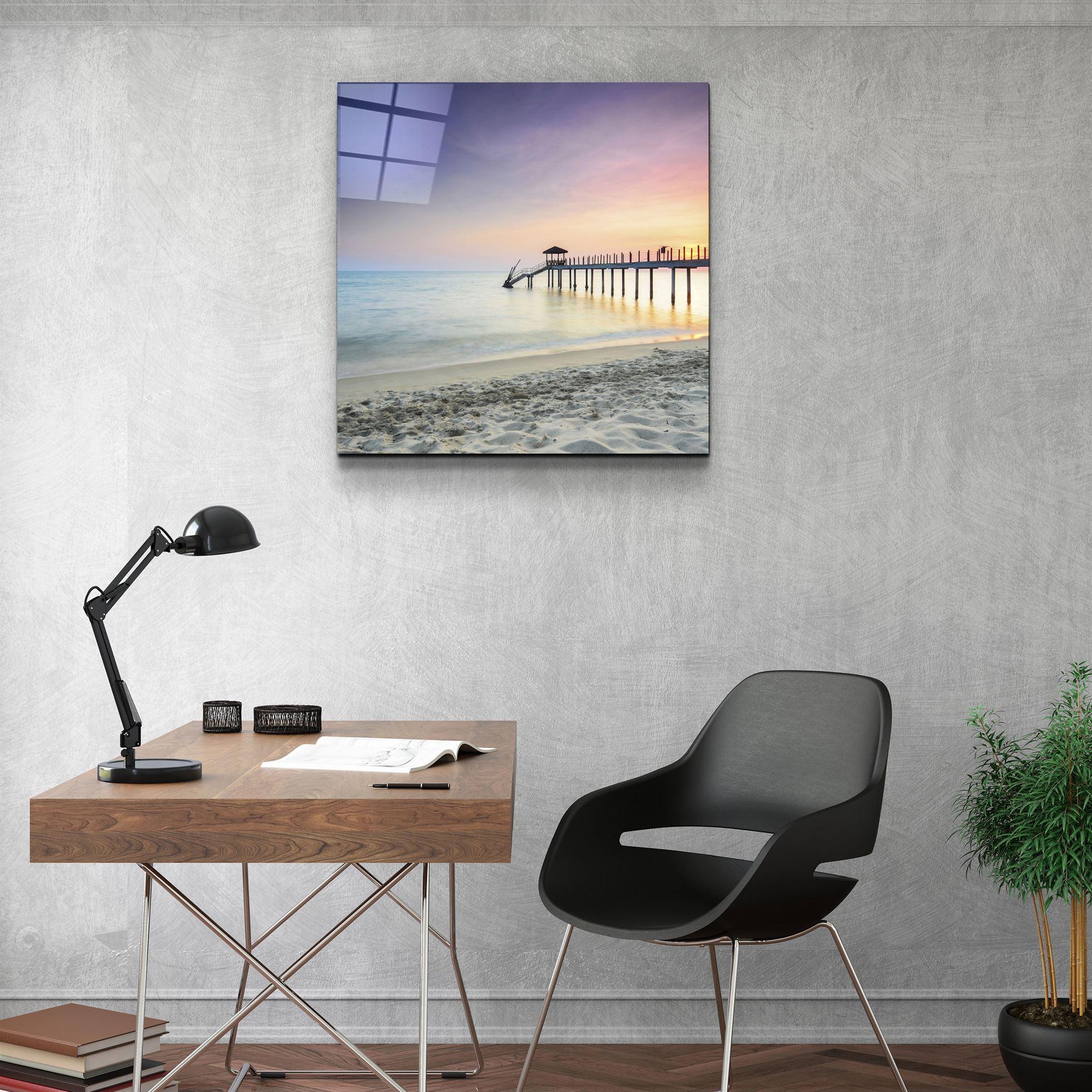 ・"Quay"・Glass Wall Art - ArtDesigna Glass Printing Wall Art