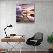 ・"Quay"・Glass Wall Art - ArtDesigna Glass Printing Wall Art