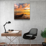 ・"Lake"・Glass Wall Art - ArtDesigna Glass Printing Wall Art