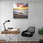 ・"Sunset"・Glass Wall Art - ArtDesigna Glass Printing Wall Art