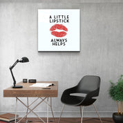・"Lipstick"・Glass Wall Art - ArtDesigna Glass Printing Wall Art