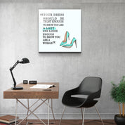 ・"Dress"・Glass Wall Art - ArtDesigna Glass Printing Wall Art