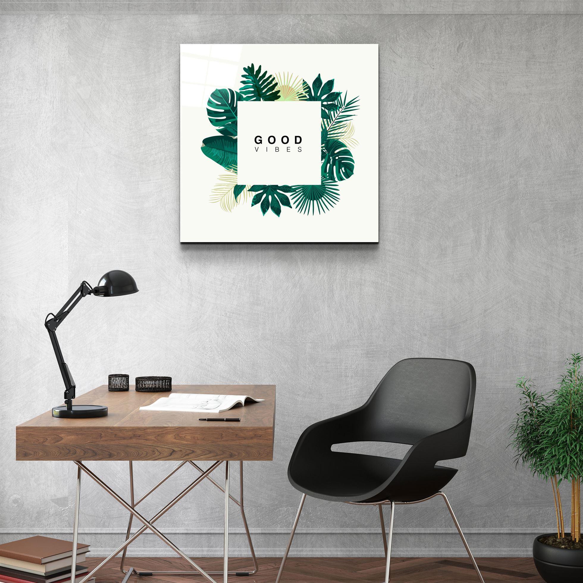 ・"Good Feelings"・Glass Wall Art - ArtDesigna Glass Printing Wall Art