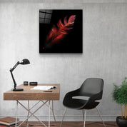 ・"Colorful Feather"・Glass Wall Art - ArtDesigna Glass Printing Wall Art