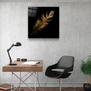 ・"Colorful Feather"・Glass Wall Art - ArtDesigna Glass Printing Wall Art