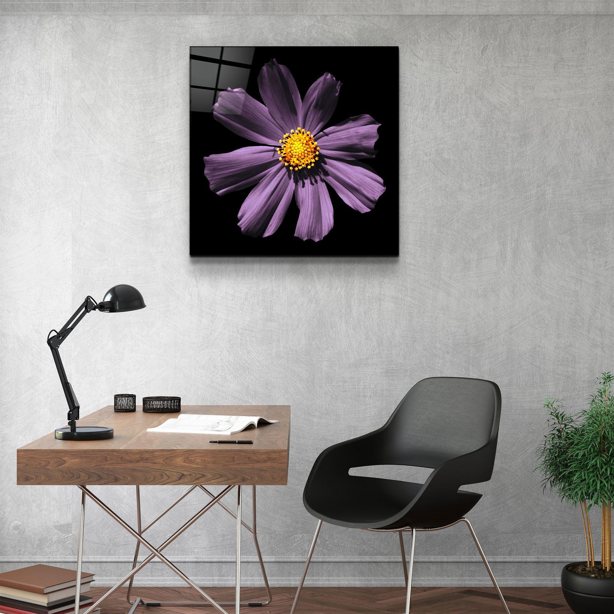 ・"Pink flower"・Glass Wall Art - ArtDesigna Glass Printing Wall Art