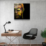 ・"Buddha"・Glass Wall Art - ArtDesigna Glass Printing Wall Art