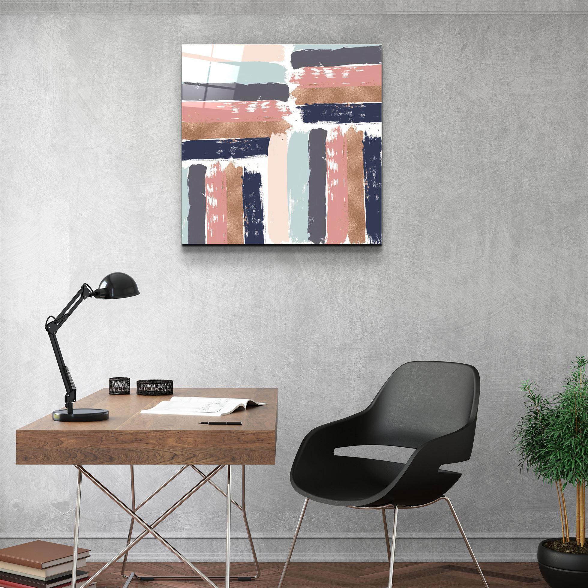 ."Pastel Abstract 1". Glass Wall Art - ArtDesigna Glass Printing Wall Art