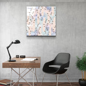 ."Pastel Abstract 5". Glass Wall Art - ArtDesigna Glass Printing Wall Art