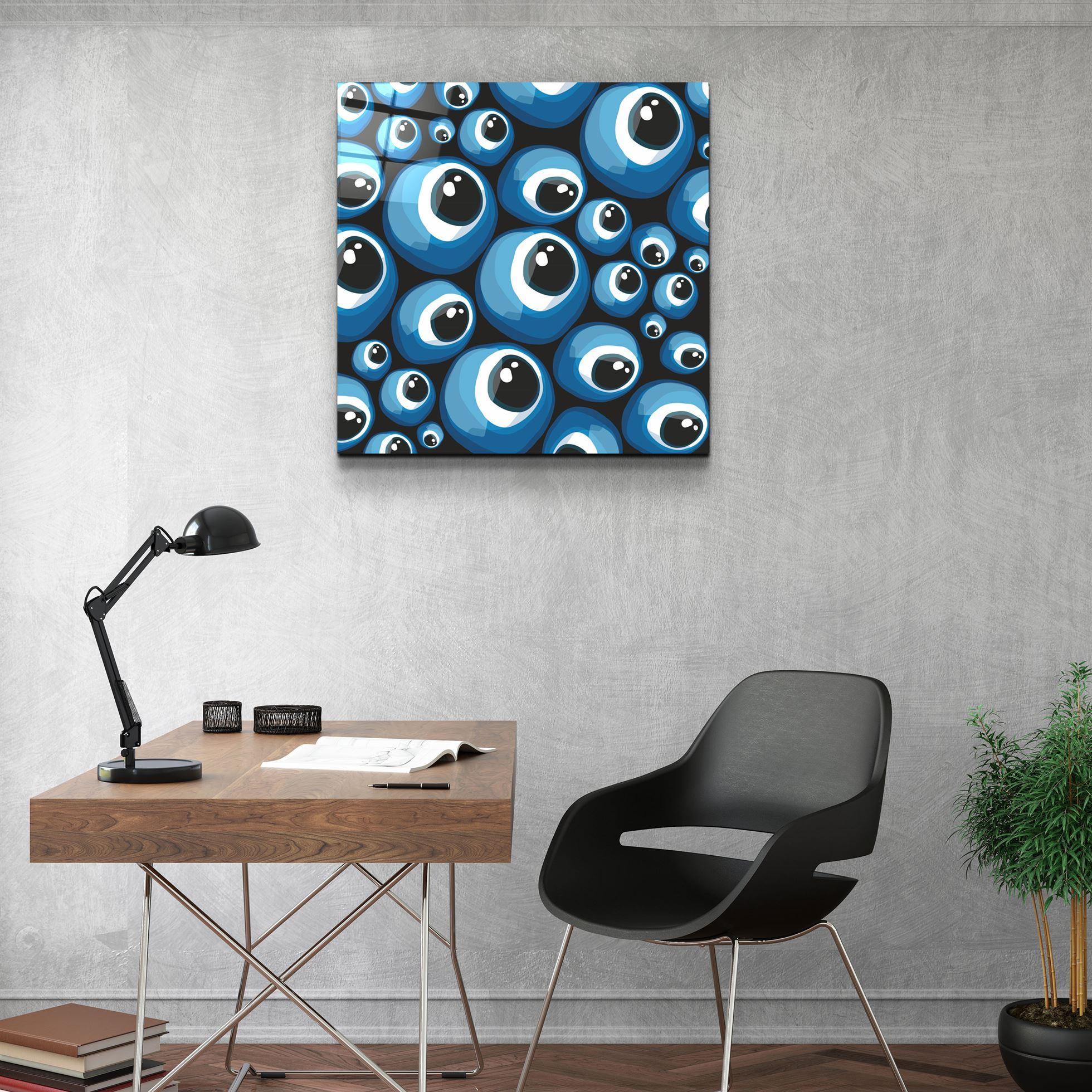 ・"Eyeballs"・Glass Wall Art - ArtDesigna Glass Printing Wall Art