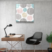 ・"Dots"・Glass Wall Art - ArtDesigna Glass Printing Wall Art