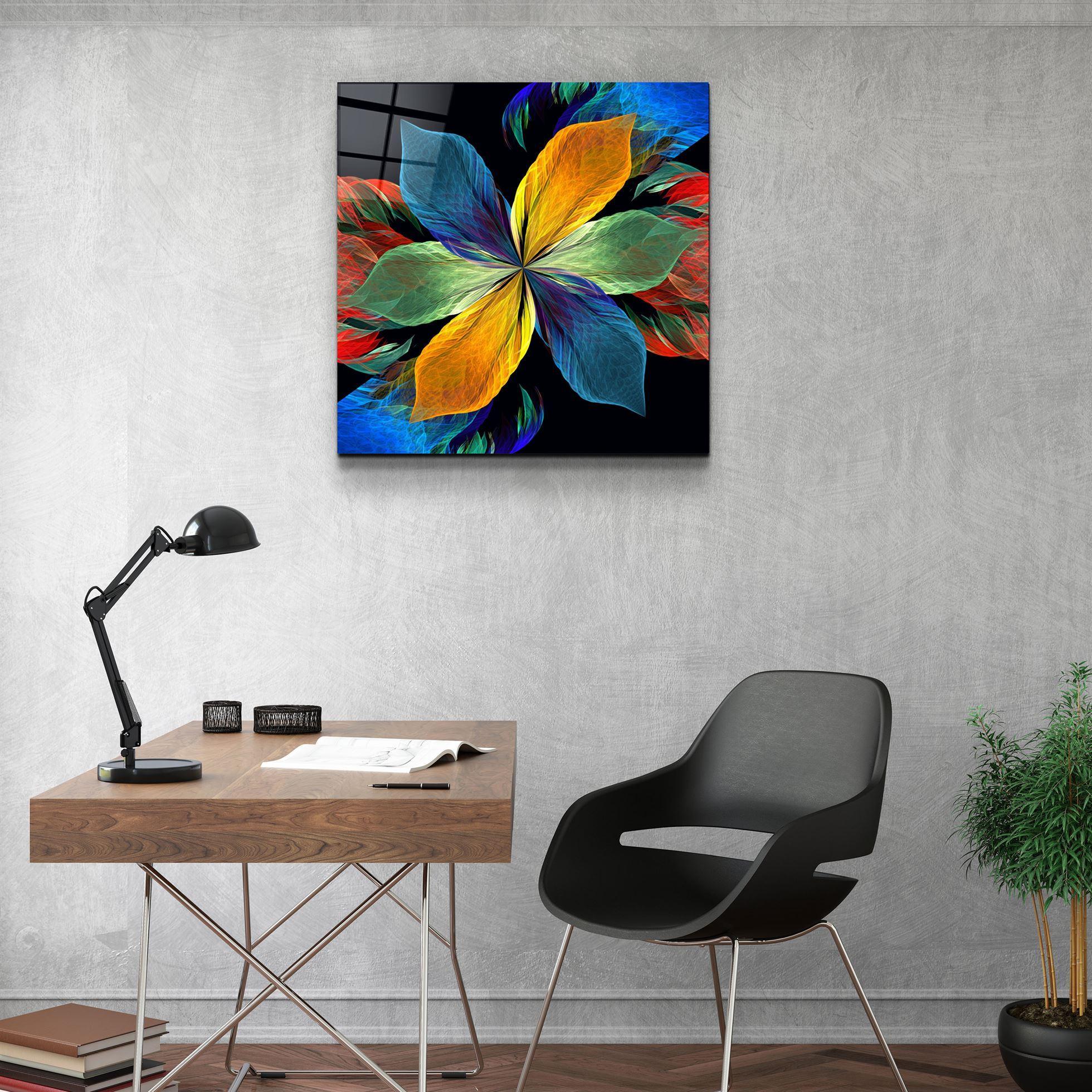 ・"Crysta"・Glass Wall Art - ArtDesigna Glass Printing Wall Art