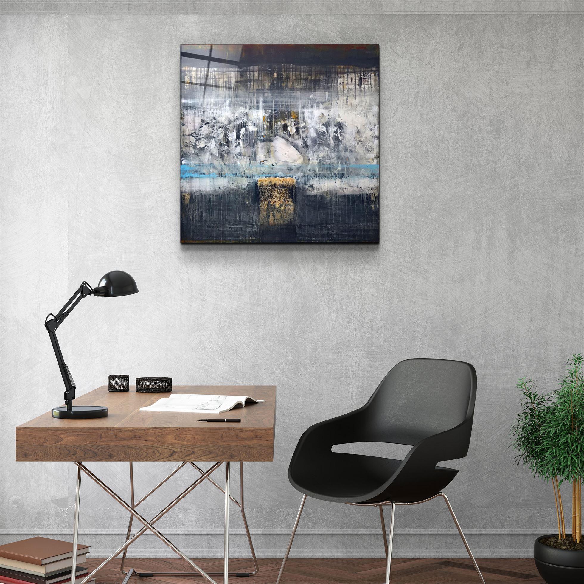 ・"Abstractface"・Glass Wall Art - ArtDesigna Glass Printing Wall Art