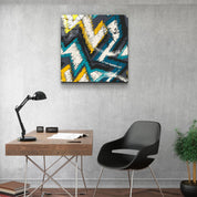 ・"Absctract Colors"・Glass Wall Art - ArtDesigna Glass Printing Wall Art