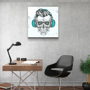 ・"Skulla3"・Glass Wall Art - ArtDesigna Glass Printing Wall Art