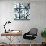 ・"Flower Mosaic"・Glass Wall Art - ArtDesigna Glass Printing Wall Art