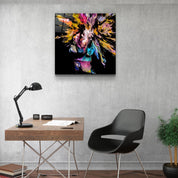 ・"Boom Head"・Glass Wall Art - ArtDesigna Glass Printing Wall Art