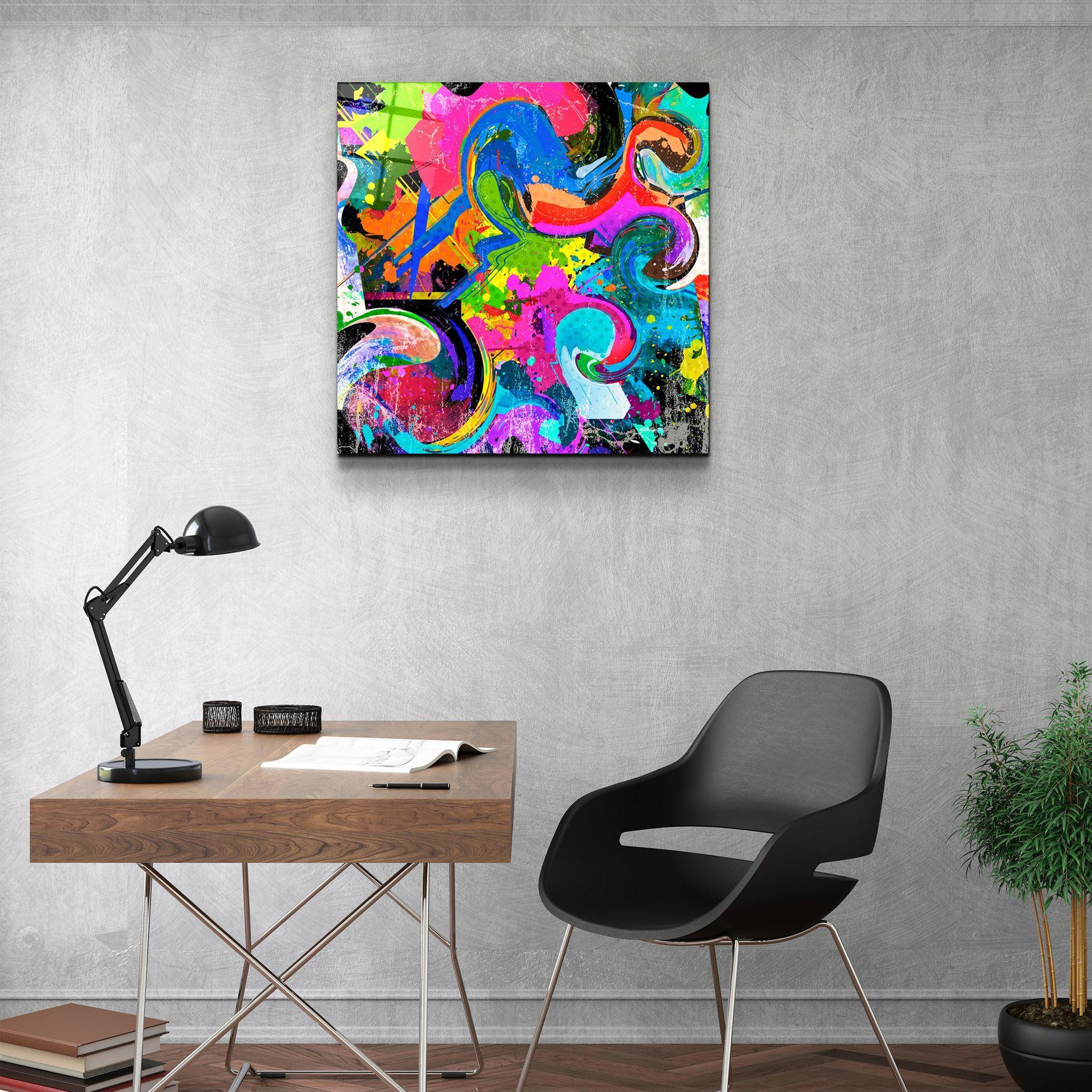 ・"Color Mix"・Glass Wall Art - ArtDesigna Glass Printing Wall Art