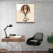 ・"The Baloon"・Glass Wall Art - ArtDesigna Glass Printing Wall Art