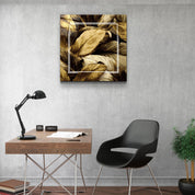 ・"Leaves "・Glass Wall Art - ArtDesigna Glass Printing Wall Art