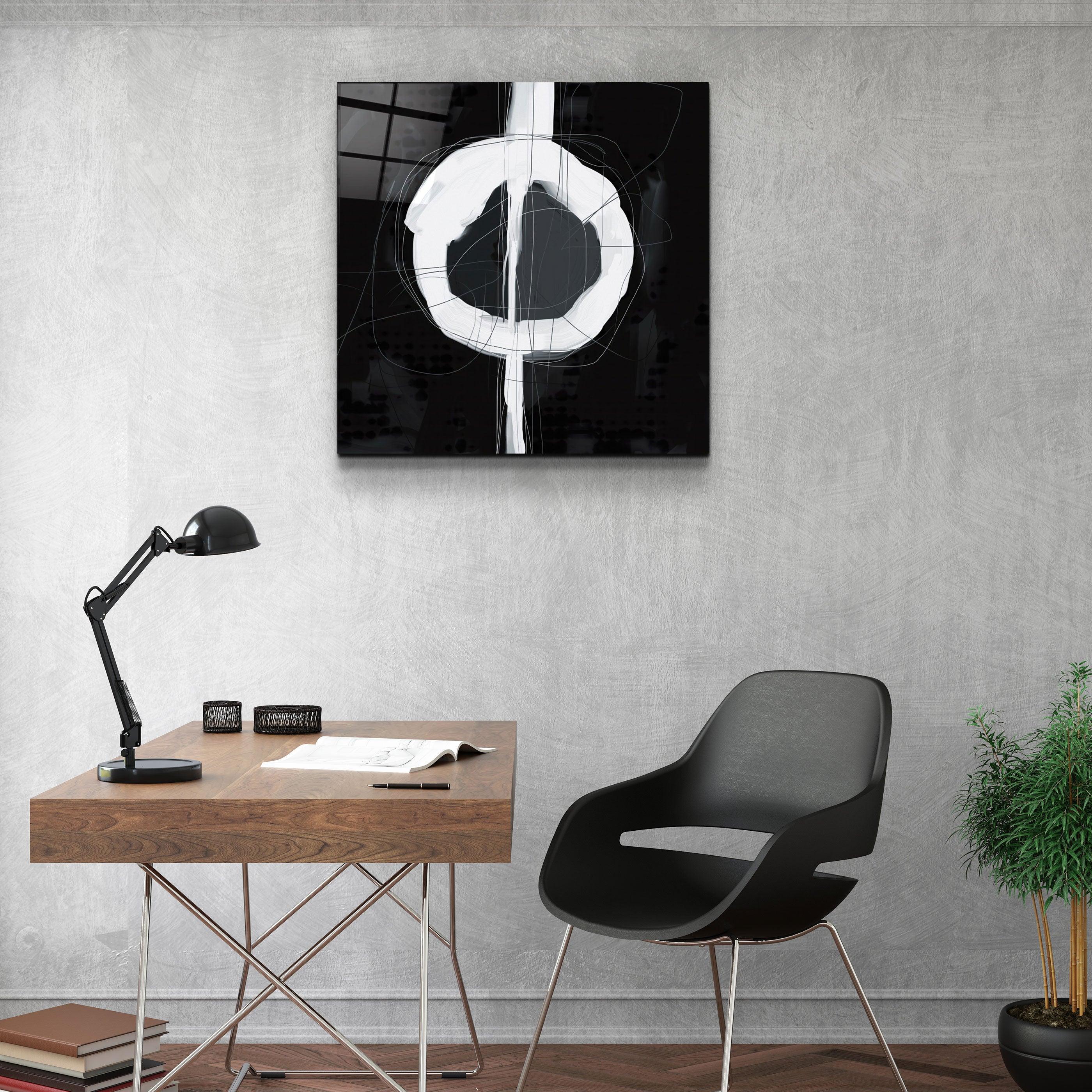 ・"Abstract Shape"・Glass Wall Art - ArtDesigna Glass Printing Wall Art