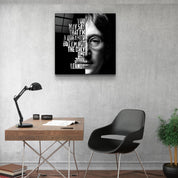 ・"John Lennon"・Designers Collection Glass Wall Art - ArtDesigna Glass Printing Wall Art