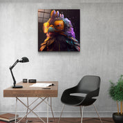 ."Aviator". Secret World Collection Glass Wall Art - ArtDesigna Glass Printing Wall Art