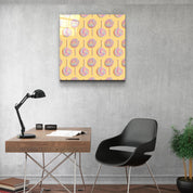 ."Retro Lollipops". Contemporary Collection Glass Wall Art - ArtDesigna Glass Printing Wall Art