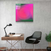 ."Pink Hypnosis". Designer's Collection Glass Wall Art - ArtDesigna Glass Printing Wall Art