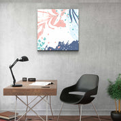 ."Pastel Patterns V3". Designer's Collection Glass Wall Art - ArtDesigna Glass Printing Wall Art