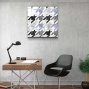 ."Bat Marble V3". Designer's Collection Glass Wall Art - ArtDesigna Glass Printing Wall Art