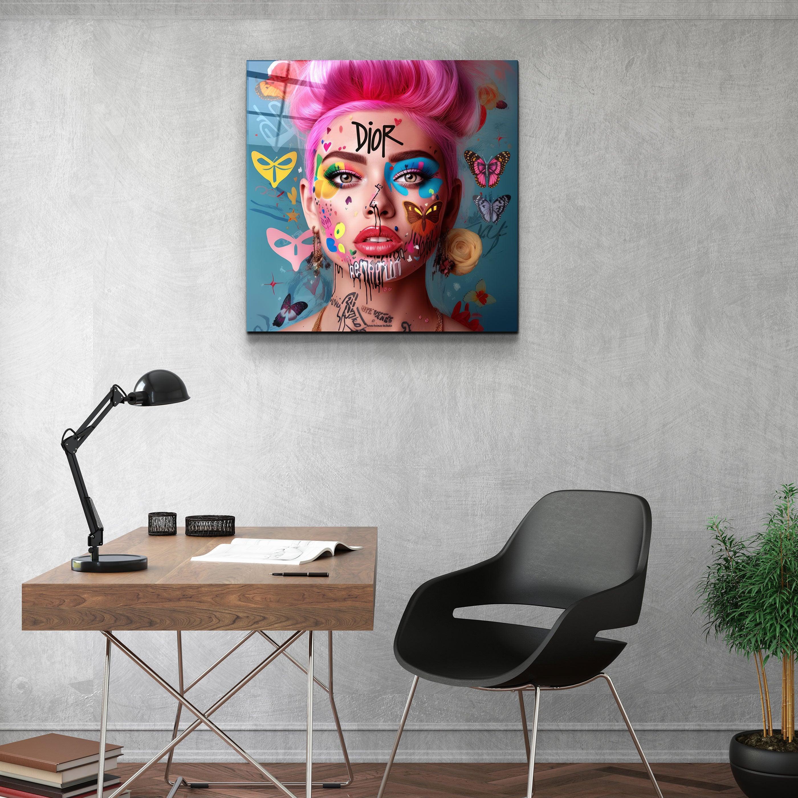 ."Stylish". Designers Collection Glass Wall Art - ArtDesigna Glass Printing Wall Art