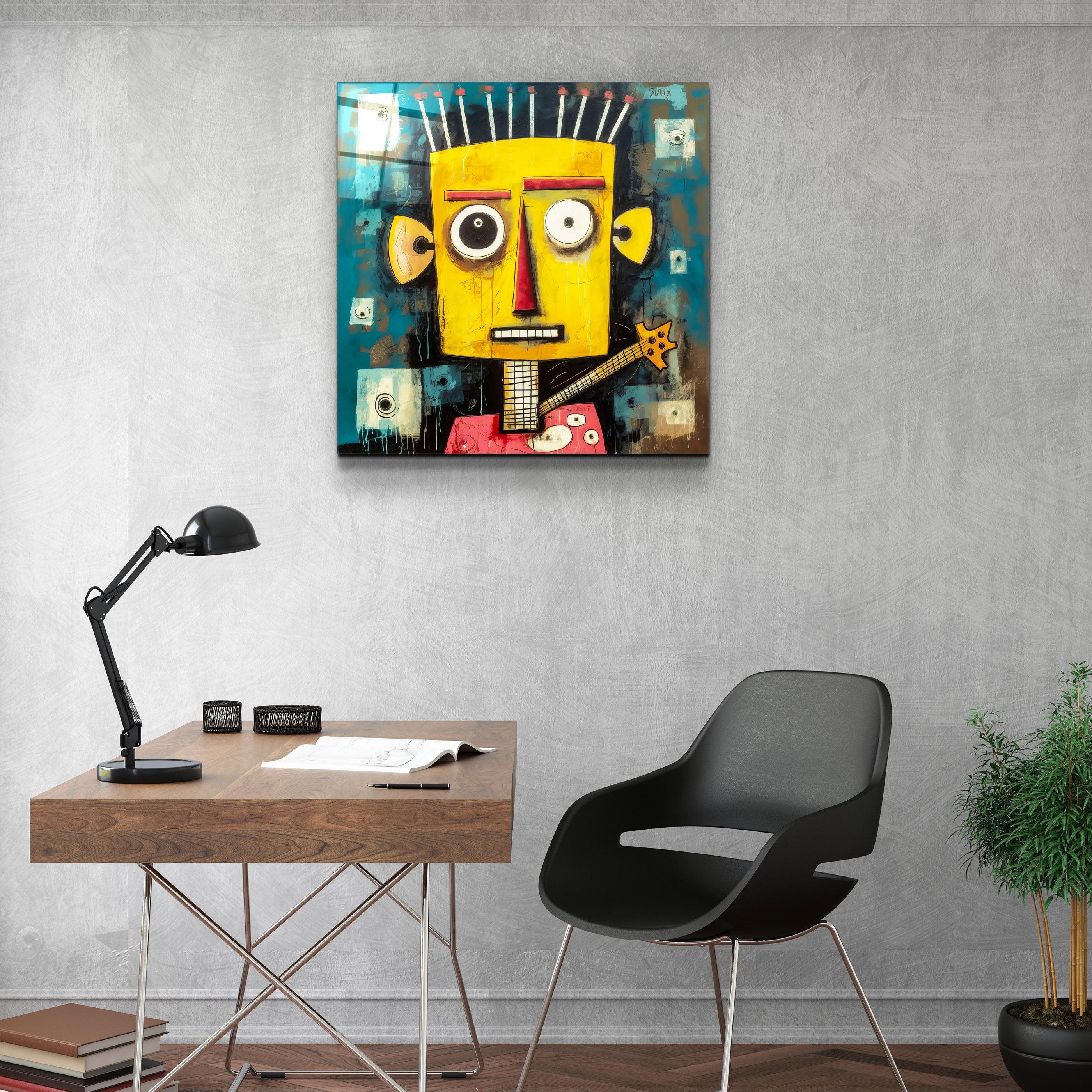 ."Rocker". Designer's Collection Glass Wall Art - ArtDesigna Glass Printing Wall Art