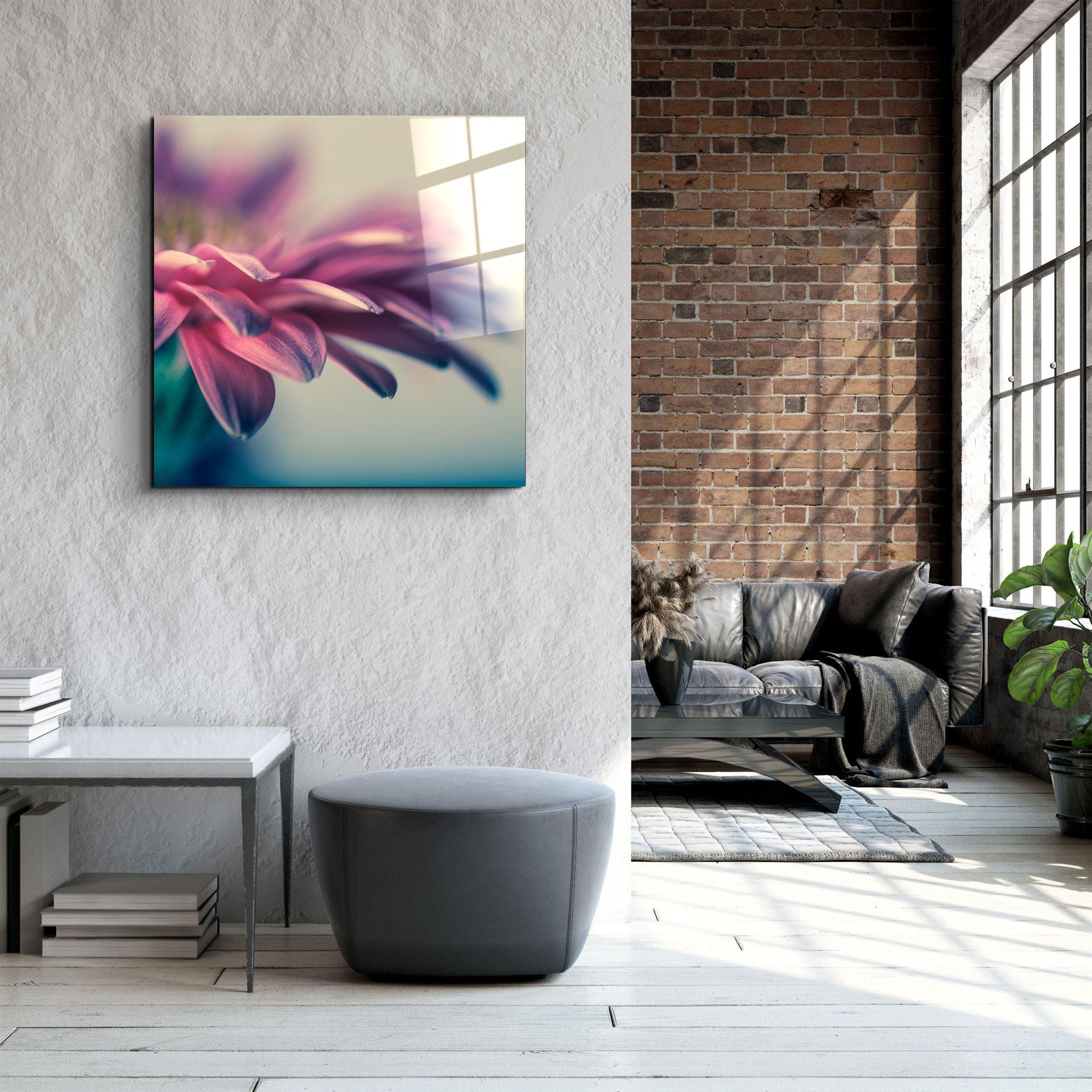 ・"Flower"・Glass Wall Art - ArtDesigna Glass Printing Wall Art