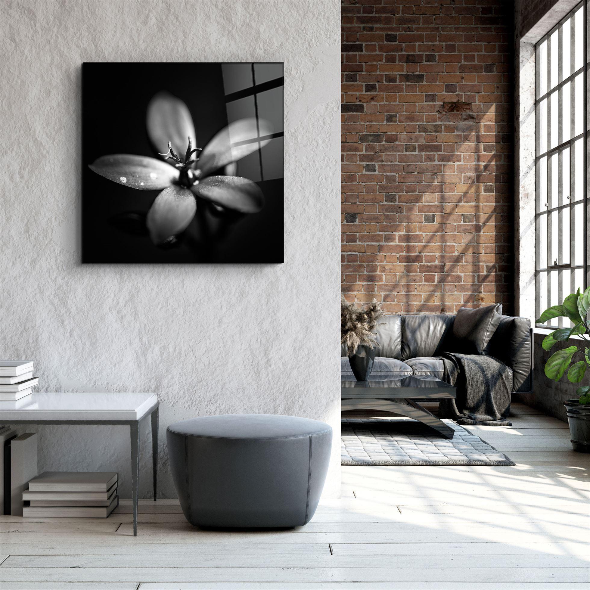 ・"Flower"・Glass Wall Art - ArtDesigna Glass Printing Wall Art