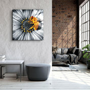 ・"Bee"・Glass Wall Art - ArtDesigna Glass Printing Wall Art