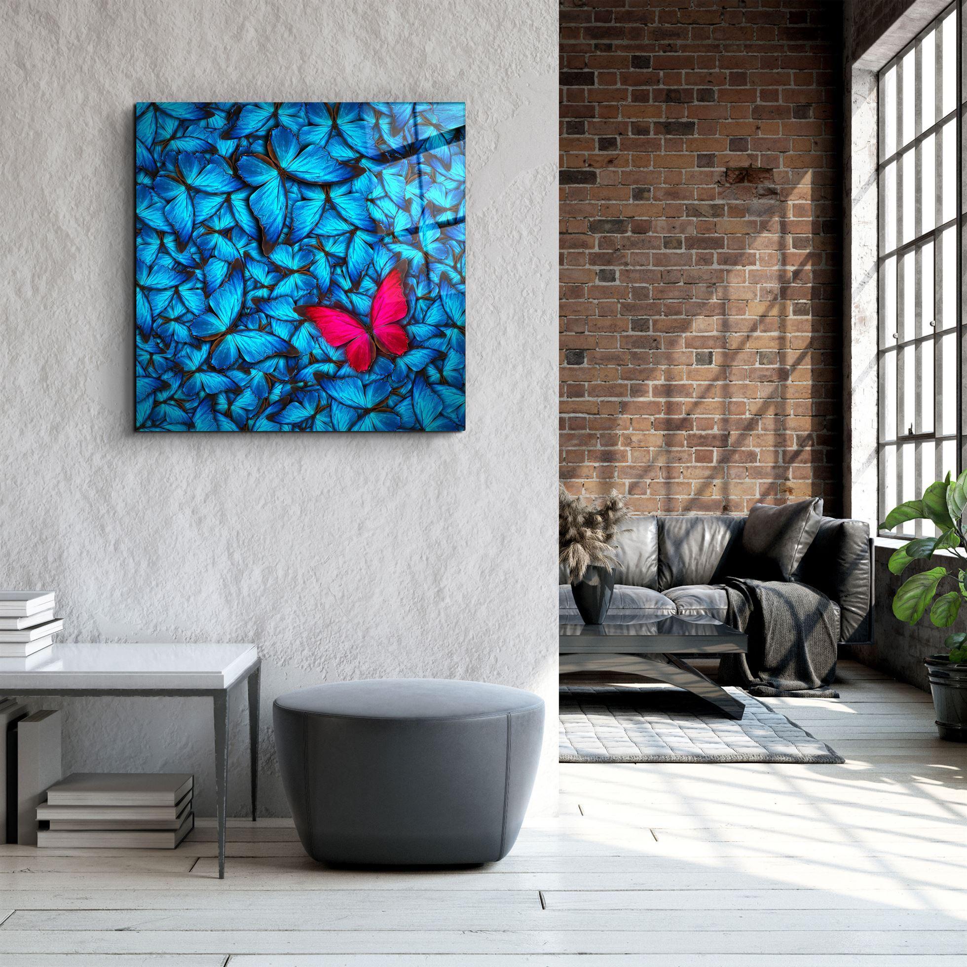 ・"Butterfly"・Glass Wall Art - ArtDesigna Glass Printing Wall Art