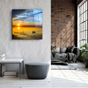 ・"Sunset"・Glass Wall Art - ArtDesigna Glass Printing Wall Art