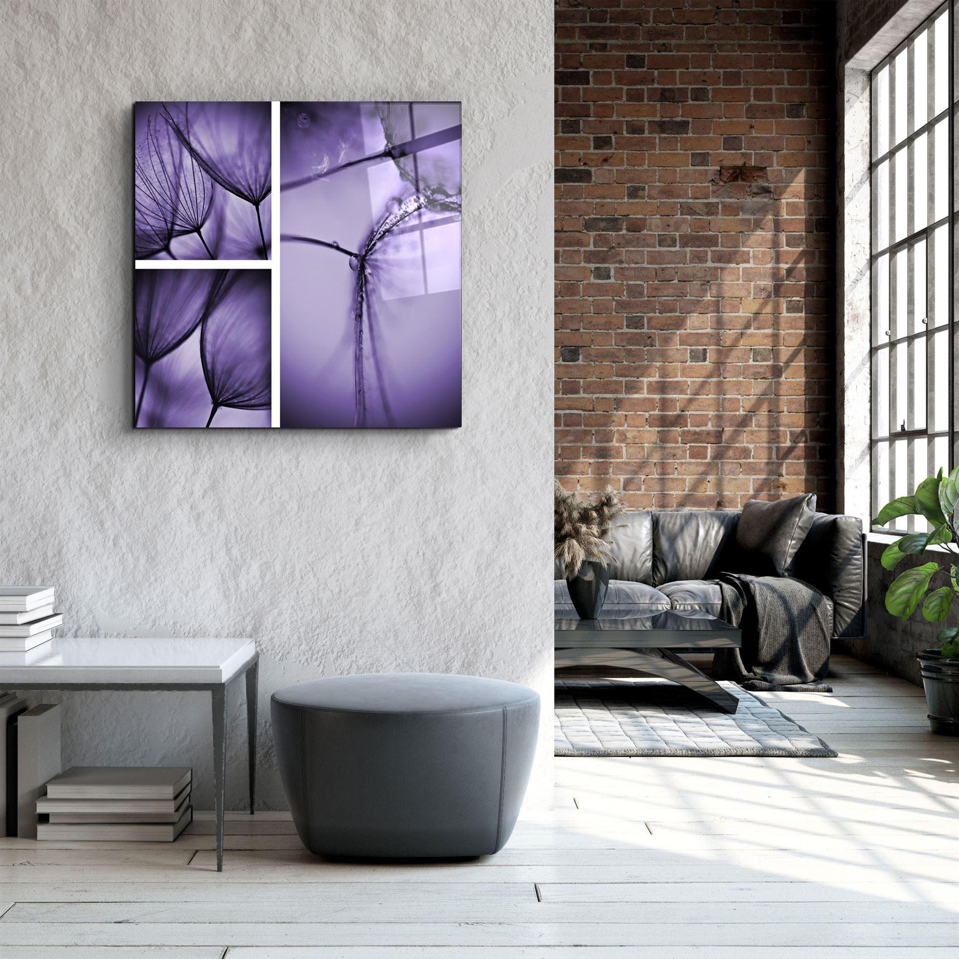 ・"Flower"・Glass Wall Art - ArtDesigna Glass Printing Wall Art