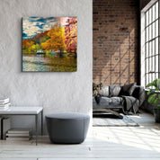 ・"Lake"・Glass Wall Art - ArtDesigna Glass Printing Wall Art