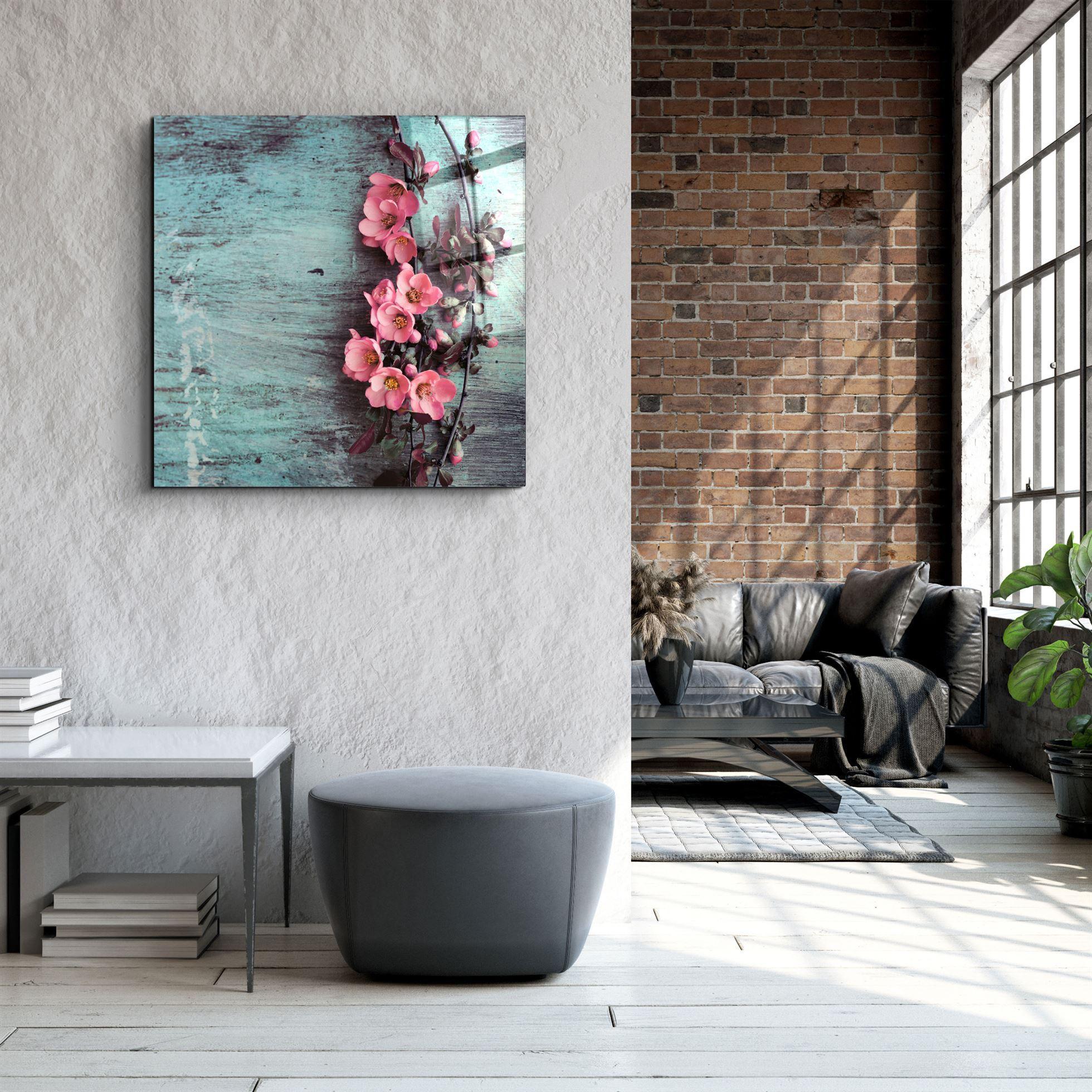 ・"Flower"・Glass Wall Art - ArtDesigna Glass Printing Wall Art