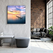・"Sunset"・Glass Wall Art - ArtDesigna Glass Printing Wall Art