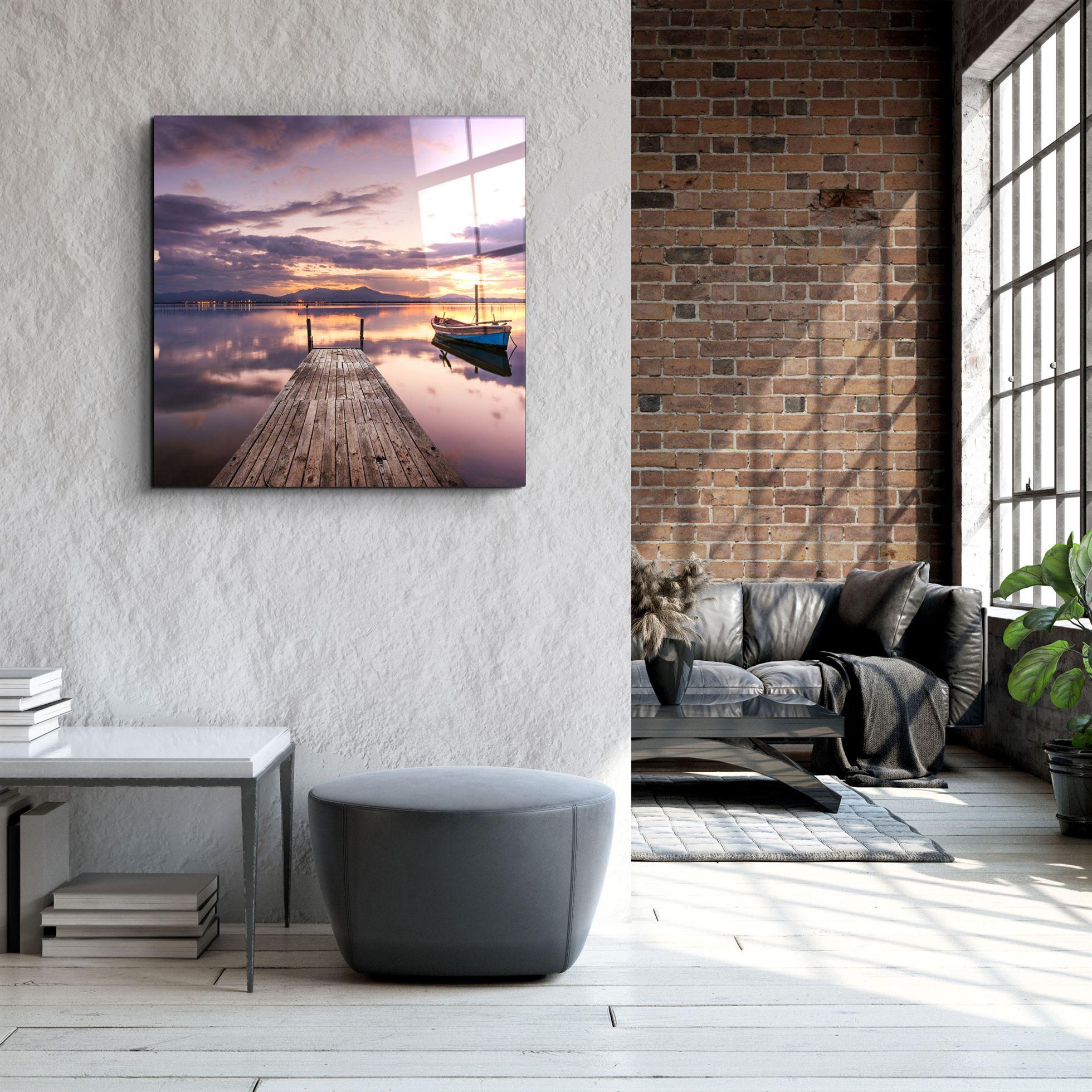 ・"Quay"・Glass Wall Art - ArtDesigna Glass Printing Wall Art