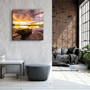 ・"Lake"・Glass Wall Art - ArtDesigna Glass Printing Wall Art