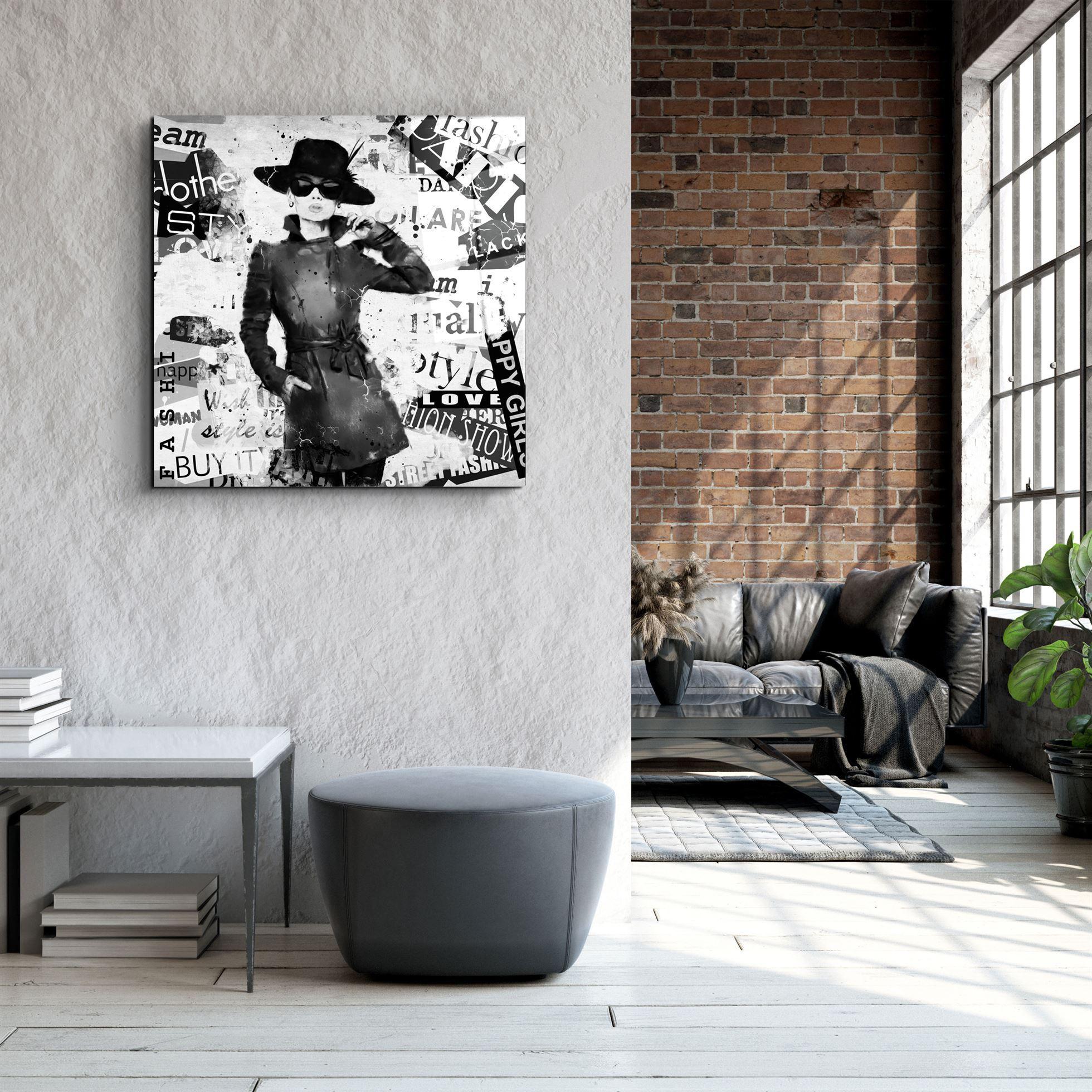 ・"Fashion"・Glass Wall Art - ArtDesigna Glass Printing Wall Art
